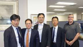 Russ Agrusa (zweiter von links), CEO von Iconics, sieht in der Übernahme durch Mitsubishi Electric Wachstumspotenzial für beide Partner.