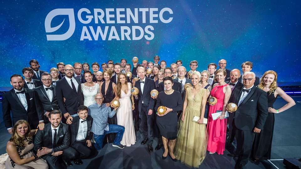 Ausgezeichnete und Lautoren des GreenTec Awards