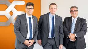 Technologievorstand Volker Bibelhausen, Vorstandssprecher Jörg Timmermann sowie Vertriebsvorstand José Carlos Álvarez Tobar (von links nach rechts) sind mit dem starken Wachstum 2018 mehr als zufrieden.