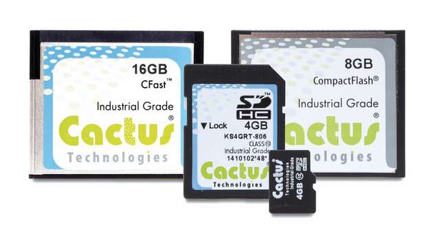 Die SSD-Speicher von Cactus werden für den kompromisslosen Industrieeinsatz entwickelt. Sie sind langlebig und langzeitverfügbar.  
