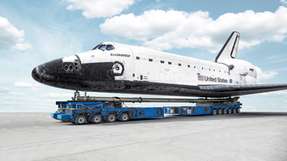 Nach 25 Missionen im Orbit trat das Spaceshuttle „Endeavour“ seine letzte Reise in das California Science Center im Süden von Los Angeles an.