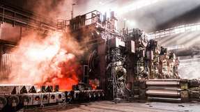 Antriebstechnik spielt auch in der Eisen- und Stahlproduktion eine wichtige Rolle.
