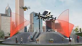 Radarnetzwerke für die Future Urban Air Mobility