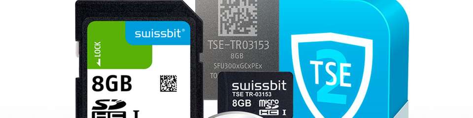 Das Swissbit TSE-Portfolio bietet für alle Anforderungen die passende Lösung.