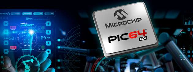 Microchip Technology kündigt die neue Familie der Multi-Core 64-Bit (PIC64GX) MPUs an.