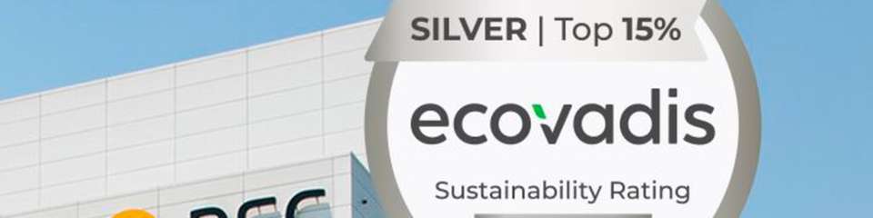 REC ist stolz darauf, kürzlich die EcoVadis-Silbermedaille für seine fortschrittlichen Nachhaltigkeits-Bemühungen erhalten zu haben.