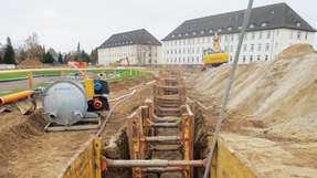 Innovative Abwasserinfrastruktur aufbauen: Im künftigen Wohnviertel Jenfelder Au bilden getrennte Abwasserleitungen die Basis für ein nachhaltiges Versorgungssystem. 