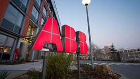 Die ABB Zentrale in Mannheim.