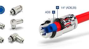 Eisele 2-in-1-Connector: Verbesserter Steckanschluss mit Lösering bietet gleiche Funktionalität bei weniger Varianten.