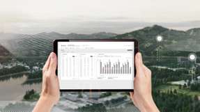 Mit dem ABB Ability Energy und Asset Manager alle relevanten Daten und Analysen komfortabel via Smartphone oder Tablet aus der Ferne verwalten