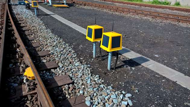 Der Clearguard WWS111 von Polyrack und Siemens kommt in Braunschweig zur Achszählung von Zügen zum Einsatz.