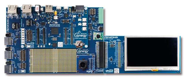 Das Synergy Development Kit für die MCUs der Serie S7 von Renesas bietet Zugriff auf alle Pins und sämtliche Debugging-Funktionen.