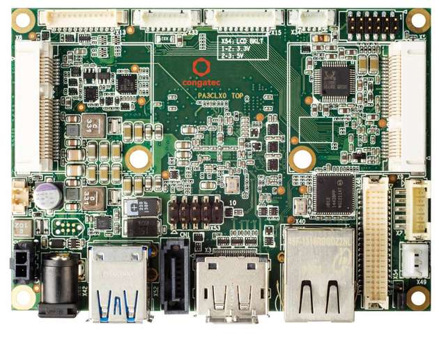 Das congatec Pico-ITX-Board mit Intel Atom C3000 Prozessoren bietet bereits USB-C basierten Display- und Stromversorgungssupport.