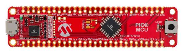 Ergänzend zu den MCUs bietet Microchip ein Entwicklungsboard mit vollständigen Programmier- und Debugging-Funktionen an.