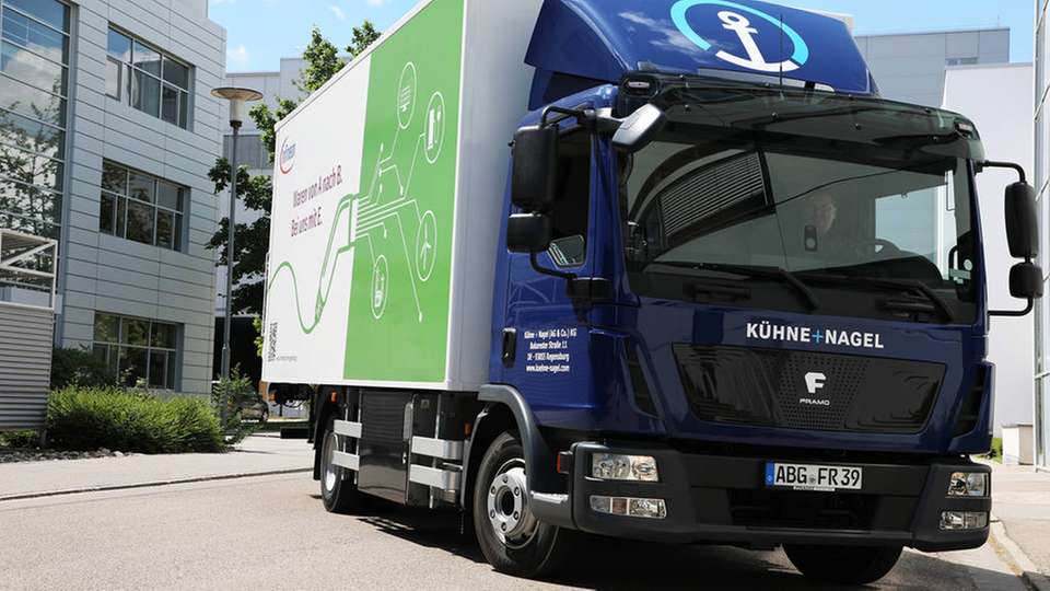 E Lkw Reduziert Co2 Emissionen