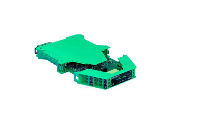 Das externes Elektronikmodul SM12 dient zur Steuerung der Sensoren.