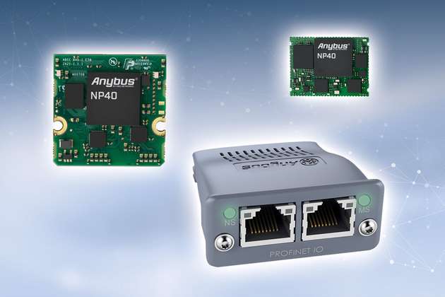 HMS bietet die Embedded-Kommunikationsschnittstellen Anybus CompactCom in verschiedenen Formfaktoren für alle gängigen industriellen Netzwerke an.