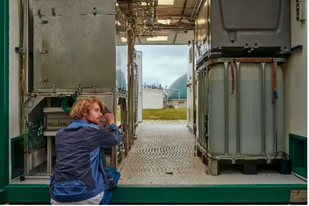 Die Anlagen von Reverion sind vor allem für Landwirtschafts- und Industriebetriebe mit eigener Biogasproduktion interessant.