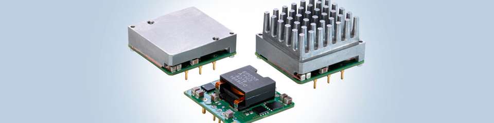 TDK-Lambda erweitert seine i7C-Serie um drei mechanische Ausführungen: Eine flache offene Leiterplatte, eine Baseplate-Version für Kontaktkühlung und einen integrierter Kühlkörper für Konvektionskühlung oder Zwangsbelüftung.