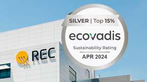 REC ist stolz darauf, kürzlich die EcoVadis-Silbermedaille für seine fortschrittlichen Nachhaltigkeits-Bemühungen erhalten zu haben.