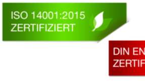 Eisele wurde erneut nach ISO 9001:2015 und ISO 14001:2015 zertifiziert. 