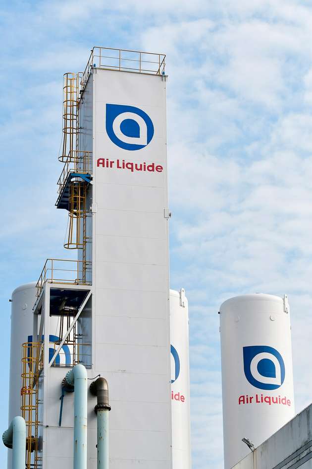 Ein Beispiel einer Luftzerlegungsanlage von Air Liquide.