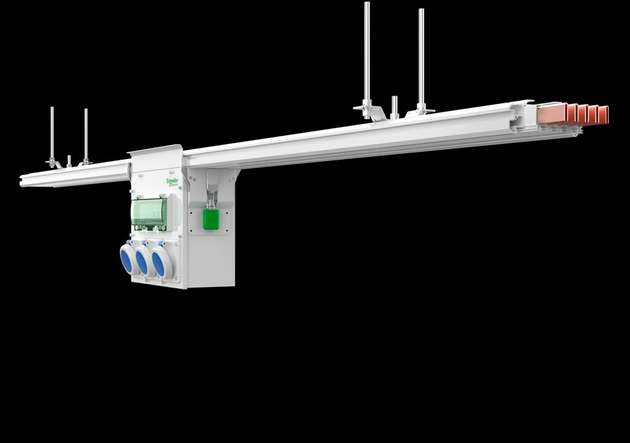 3.l-Line-Track von Schneider Electric. Die I-line-Track-Serie ist in drei verschiedenen Größen erhältlich. 