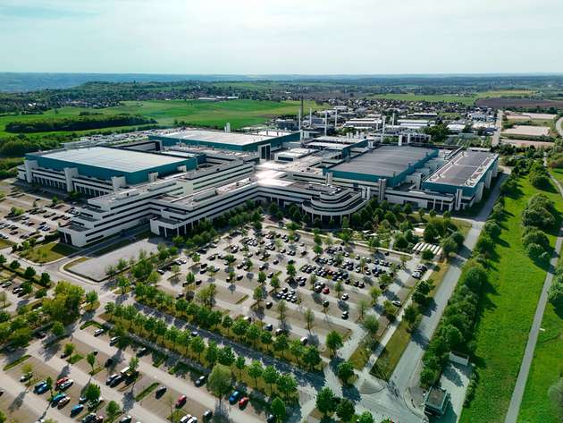 Der GlobalFoundries-Standort in Dresden.