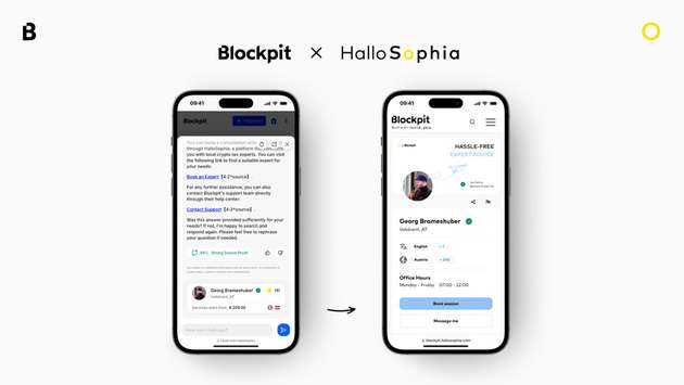 „Die schnelle und kostengünstige Implementierung der BlockpitAI von HalloSophia hat unsere Erwartungen weit übertroffen“, so Florian Wimmer, Co-Founder von Blockpit.