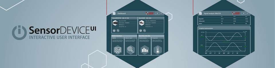 Das „Fenster zum MiniCODER“ – die Benutzeroberfläche SensorDEVICE UI