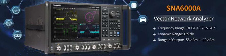 Siglent stellt neuen Vektor Network Analyzer (VNA) vor: Für hochpräzise Messungen, erweiterte Funktionen und mit einem benutzerfreundlichen Design.