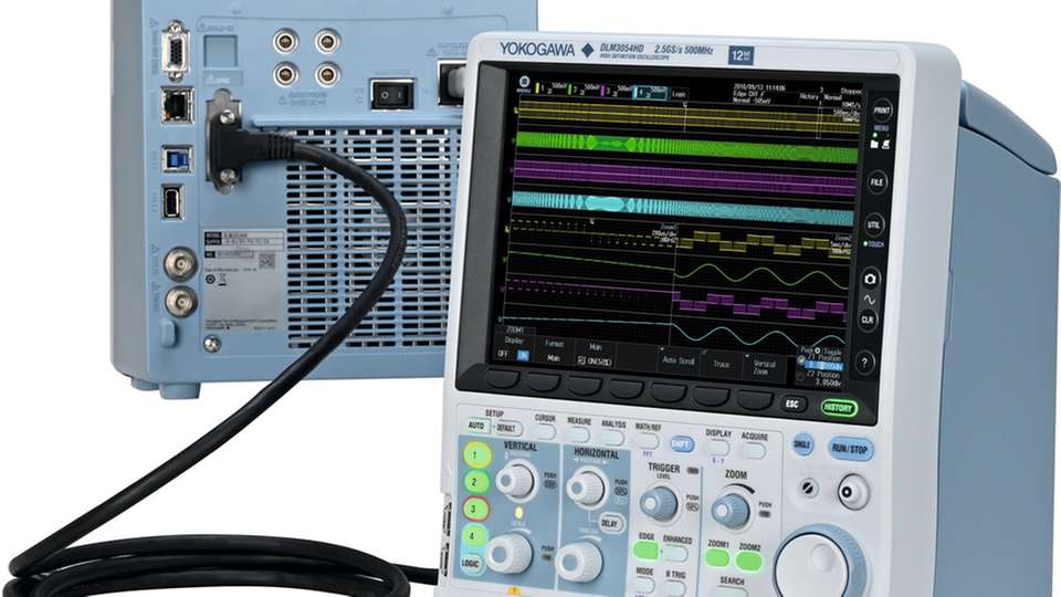 Yokogawa Test & Measurement gibt die Markteinführung seiner hochauflösenden Oszilloskope der DLM3000HD Serie bekannt und stellt zusätzlich die dazu passende neue Analyse-Software, den „Classic Data Viewer“ (CDV), vor.