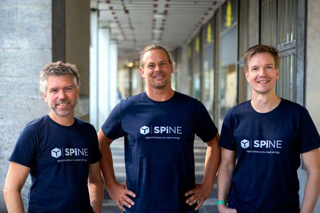 Das Team von SPiNE – von links nach rechts: Dr. Martin Stötzel, Dr. Thomas Müller und Dr. Ron Melz.