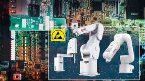 Intelligente Roboterlösungen für die Elektronikindustrie Von der Produktion von Halbleitern und Chips bis zum Einsatz von Industrierobotern in der Elektronikfertigung. Mitsubishi Electric deckt die gesamte Wertschöpfungskette ab.