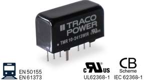 Robuste 10-Watt-DC/DC-Wandler für Bahntechnik und raue Industrieumgebungen Die TMR-10WIR-Serie ist eine leistungsstarke und kompakte DC/DC-Wandlerfamilie, die speziell für den zuverlässigen Einsatz in anspruchsvollen Bahn-, Industrie- und Transportanwendungen entwickelt wurde.