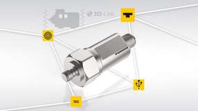 Vibrationssensor für die Antriebs-Überwachung Ob Motor, Antrieb oder Fördertechnik. Der einfach nachrüstbare Vibrationssensor CMVT-M8T erfasst auffällige Schwingungsmuster und beugt so Ausfällen vor