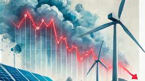 Nettostromerzeugung 2025: Mehr Solarstrom, Erneuerbaren-Anteil sinkt  Zwar stieg in vielen europäischen Ländern die öffentliche Nettostromerzeugung aus Photovoltaik an, doch der Anteil an erneuerbaren Energien allgemein nahm ab.