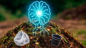 Wie Künstliche Intelligenz Bioabfall sauberer machen soll Ein KI-gestütztes System erkennt Fremdstoffe wie Plastik oder Pflanztöpfe im Bioabfall und markiert sie digital – ein Beitrag zu saubererem Biomüll und effizienterer Kompostierung.