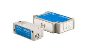 Kabellose Signalübertragung für industrielles Monitoring in der Fertigung Das Telemetrische Messsystem mit kabelloser Signalübertragung besteht aus einer mobilen Ladungsverstärkereinheit und einer fest installierten Basiseinheit.