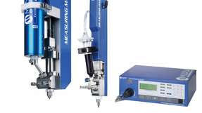 Digitale Dosiertechnik für maximale Genauigkeit in industriellen Prozessen Das Kolbensiersystem MPP-5S ermöglicht das hochpräzise Dosieren kleinster Materialmengen und lässt sich über Ethernet in digitale Produktionsumgebungen integrieren. Der Volumendispenser MPP-5 ist in vielen Varianten für unterschiedliche Applikationen konfigurierbar.