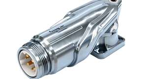 Zukunftssichere Verbindungstechnik für kompakte Anwendungen Klein aber leistungsstark: Der neue Winkelsteckverbinder M16 für Ströme bis 25 Ampere steht auf der SPS bei HUMMEL im Fokus. Mit einer Bauhöhe von knapp 22 mm ist er der flachste Gerätesteckverbinder seiner Klasse.