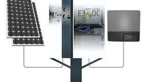 Der Nachrüstspeicher von E3/DC ist ein Stringspeicher, der direkt am Solarmodul hängt. 