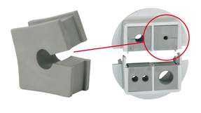 Halogen- und silikonfreie Kabeltüllen der Baureihen KT und QT bietet Icotek nun auch für Kabel mit einem Durchmesser von einem Millimeter an.