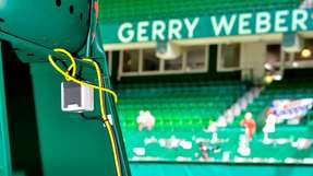 Harting stattet die 25. Gerry Weber Open mit Han Eco Steckverbindern für Data, Signal und Power aus.