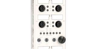 Ethernet IO-Module bieten IO-Link Senor/Aktor Anschluss, sprechen Multiprotokoll und lassen sich über den M12-Power-Stecker mit 16 A versorgen.