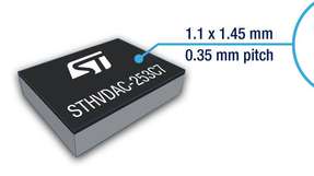 Der STHVDAC-253C7 reduziert den Bauteileaufwand und erhöht die Leistungsstabilität von Handys.