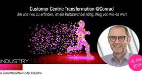 Andreas Bös, Senior Director Conrad Connect, ist Speaker auf dem INDUSTRY.forward Summit 2019.