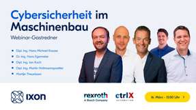  Ixon und Bosch Rexroth - Webinar zum Thema Cybersicherheit im Maschinenbau