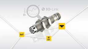 Effizientes Condition-Monitoring verspricht Turcks kombinierter Luftfeuchtigkeits-/Temperatur-Sensor.