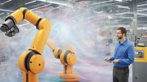 Cobots, die sicher mit Menschen in derselben zaunlosen Fabrikhalle koexistieren, verändern die Art und Weise, wie wir über die Produktion und ihre Möglichkeiten der individuellen Anpassung gedacht wird. 